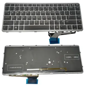 Keyboard HP Folio 1040 with backlight — HP KB316656 wired keyboard