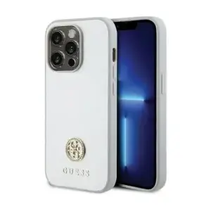Чехол для телефона Karl Lagerfeld для Apple iPhone 15 Pro, TPU, белый, доступ к камере и портам