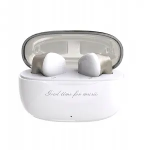 Bezvadu uzausis Dudao U8 TWS — baltas, True Wireless austiņas