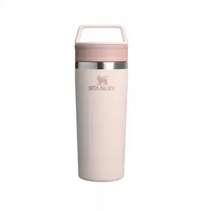 STANLEY Ceļojumu krūze The Café-To-Go 0,47 l Rose Quartz — nerūsējošā tērauda vakuuma krūze