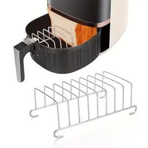 Stainless Steel Air Fryer Toast Rack by Riff, model RF-RACK-BREAD, 14.5×9.3 cm