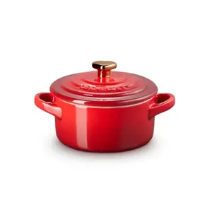 Le Creuset Mini Cocotte stoneware dish Ø10 cm, red
