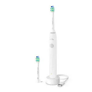 Rechargeable sonic toothbrush Philips Sonicare 2100 HX4022/01 — 1 handle, 2 brush heads, Li‑Ion battery, Daily Care mode