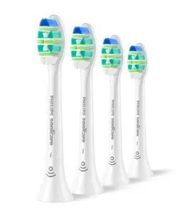 Toothbrush heads Philips InterCare HX9004/87 — 4 pack, white, 3-month replacement interval