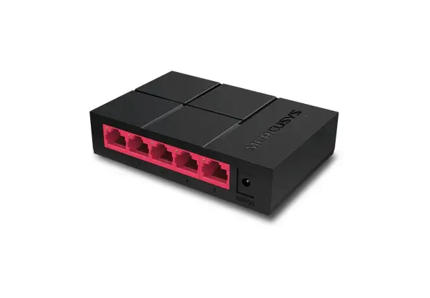 Mercusys MS105G 5‑портовый гигабитный настольный коммутатор Photo 3