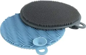 Wenko silikona sūkļu komplekts, 12 cm, zils un pelēks, 2 gabali