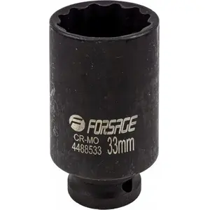 Deep Impact Socket 1/2" 33 mm (12-point) — Forsage F-4488533