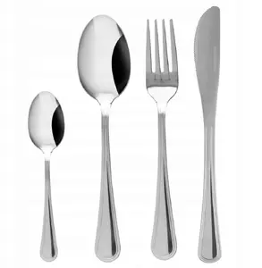 Cutlery set Amefa Luce for 6 people, 24 pieces, silver finish