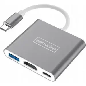USB-C Docking Station Zenwire 5CFB-4386C — Zenwire USB-C hub/replikator