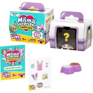 Игрушечный набор Cobi Little Live Pets Mama Surprise — набор для усыновления семьи, интерактивный