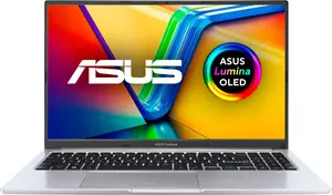 Asus Vivobook 15 OLED X1505VA-MA921 Laptop, 15.6-inch 2.8K Display, Intel Core i9-13900H, 8GB RAM, 512GB SSD, Silver