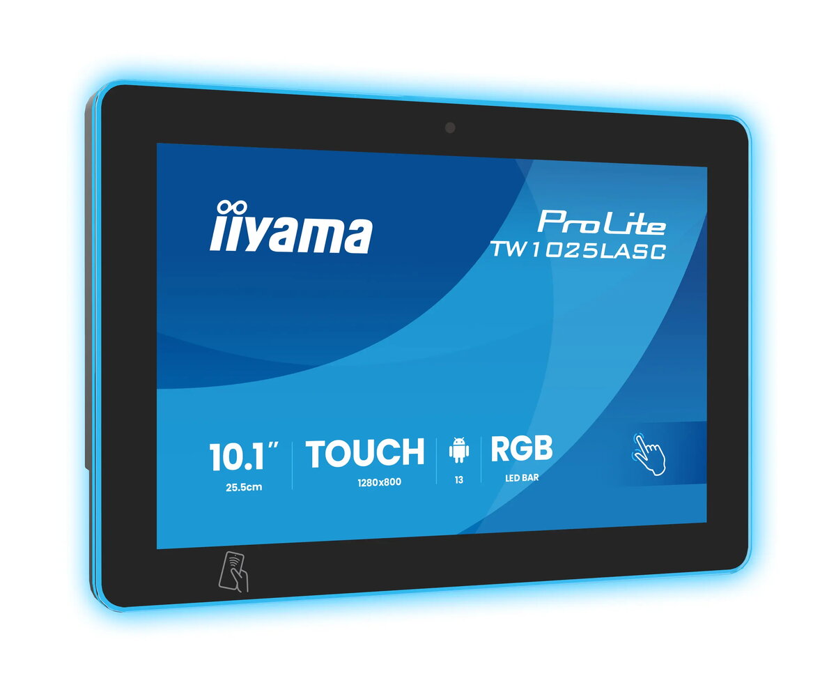 Skārienjūtīgs datora monitors iiyama ProLite TW1025LASC-B3PNR