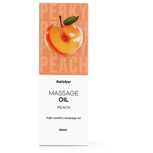 Massage oil fresh juice Peach 250 ml – scented body massage oil