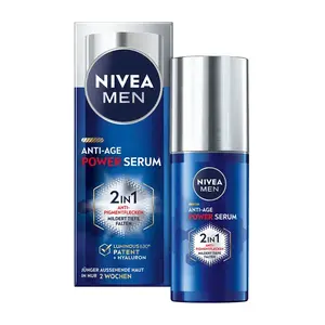 Сыворотка для лица Nivea Men Anti-Age 2in1 Power Serum 30 мл — антивозрастная, против пигментации, увлажняющая