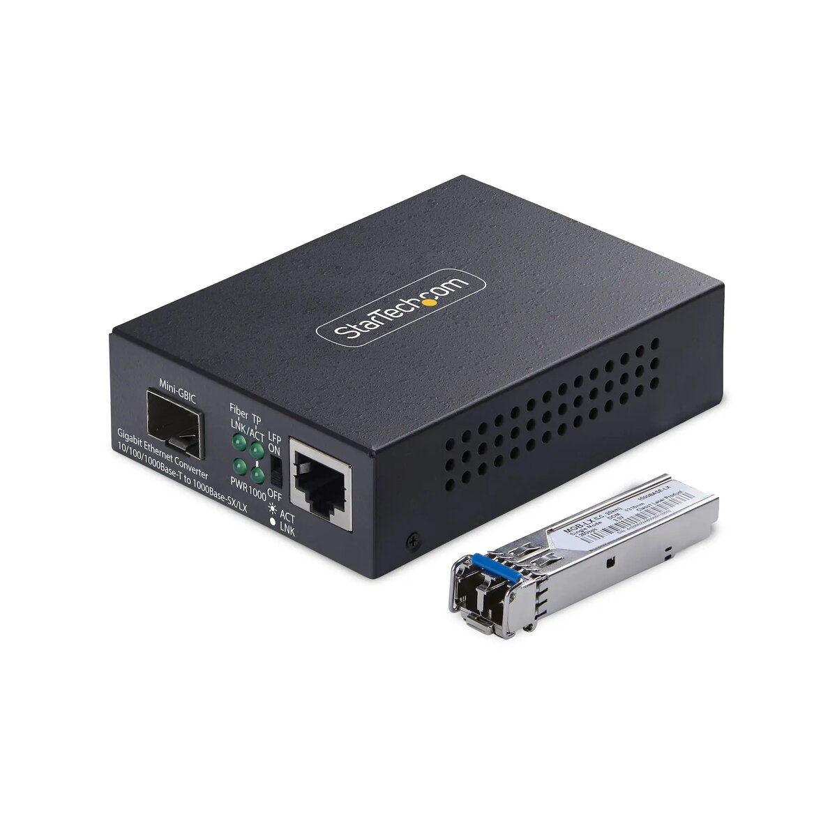 StarTech.com Vienmodes optiskās šķiedras multivides