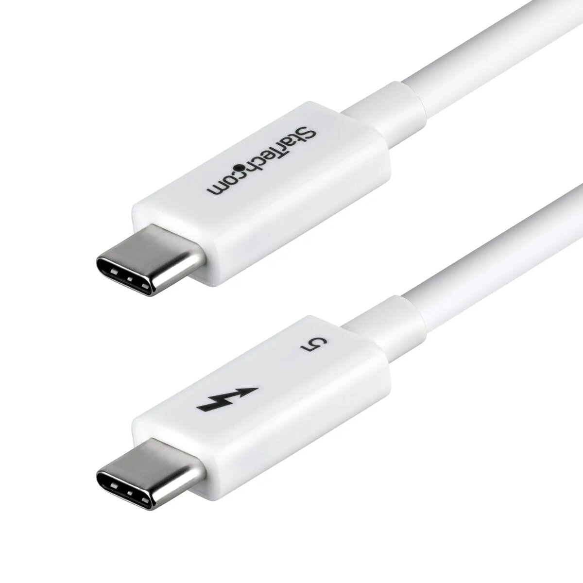 StarTech TBLT5MM50CM240WWH Thunderbolt 5 Kabelis Vīrietis
