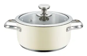 Haeger PA-16H.005A All-purpose Pan Round 16 cm Stainless Steel Beige