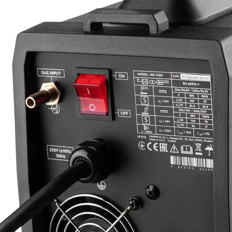 DNIPRO-M MG-14DX puspnematais invertors MIG/MMA Photo 6