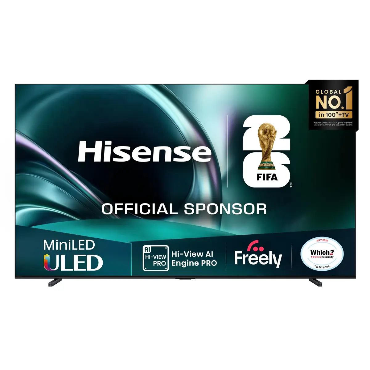 Hisense U7QTUK 100" MiniLED 4K 144Гц Smart TV Photo 2