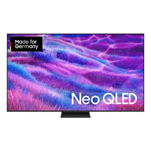 Телевизор Smart TV Samsung GQ85QN80FAU 85" (2,16 м) QLED 4K Ultra HD, Motion Xcelerator, Wi‑Fi, DVB‑T2/C/S2 — Carbon/Silver