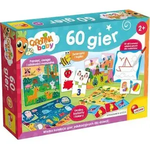 Educational toy set Lisciani Carotina Baby — 60 games, early learning activities