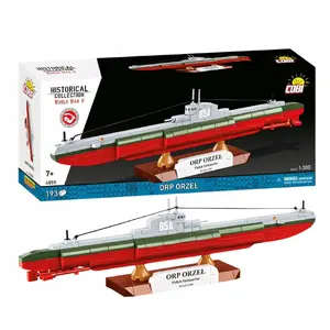 Building set Cobi ORP Orzeł 193 blocks assembly model ship