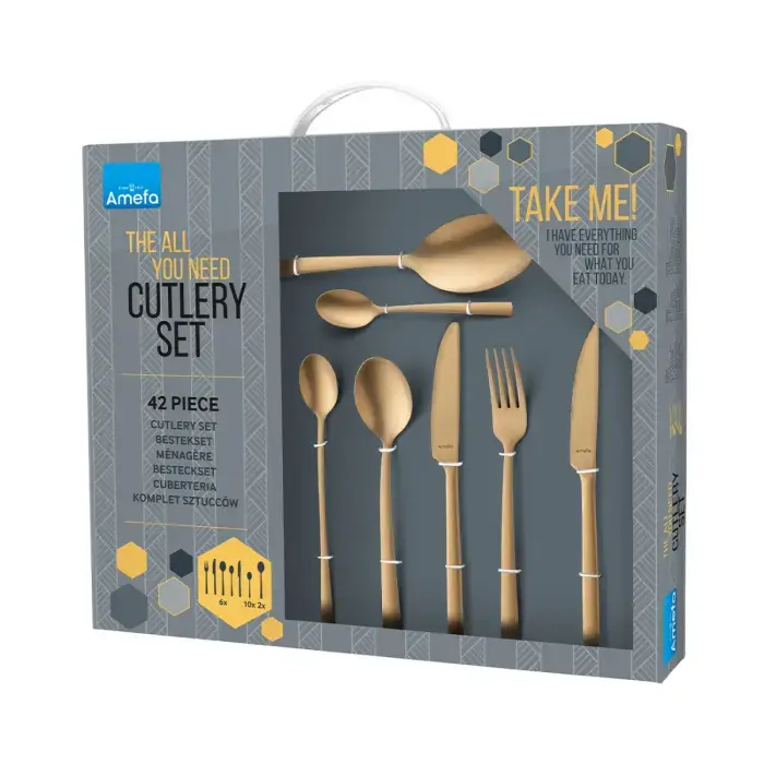 Amefa 9035AUAYN7E29 kitchen cutlery set 42 pcs Photo 3