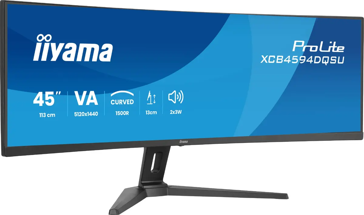 IIYAMA XCB4594DQSU-B1 44" Изогнутый Dual QHD Photo 2