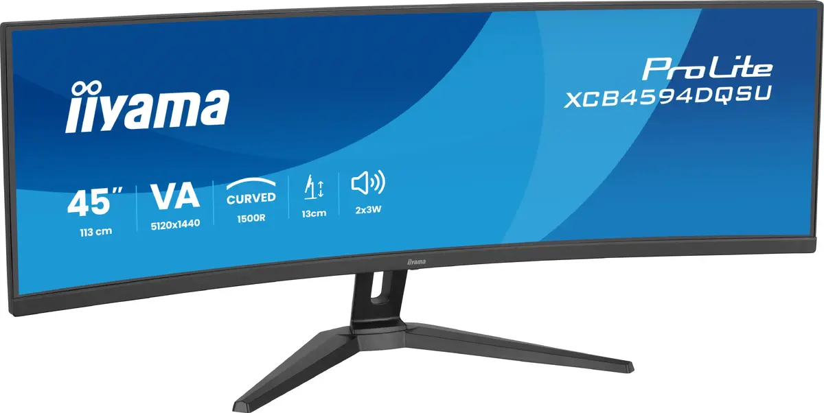 IIYAMA XCB4594DQSU-B1 44" Изогнутый Dual QHD Photo 3