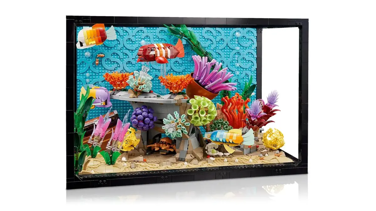 LEGO Icons 10366 Tropical Aquarium set Photo 6