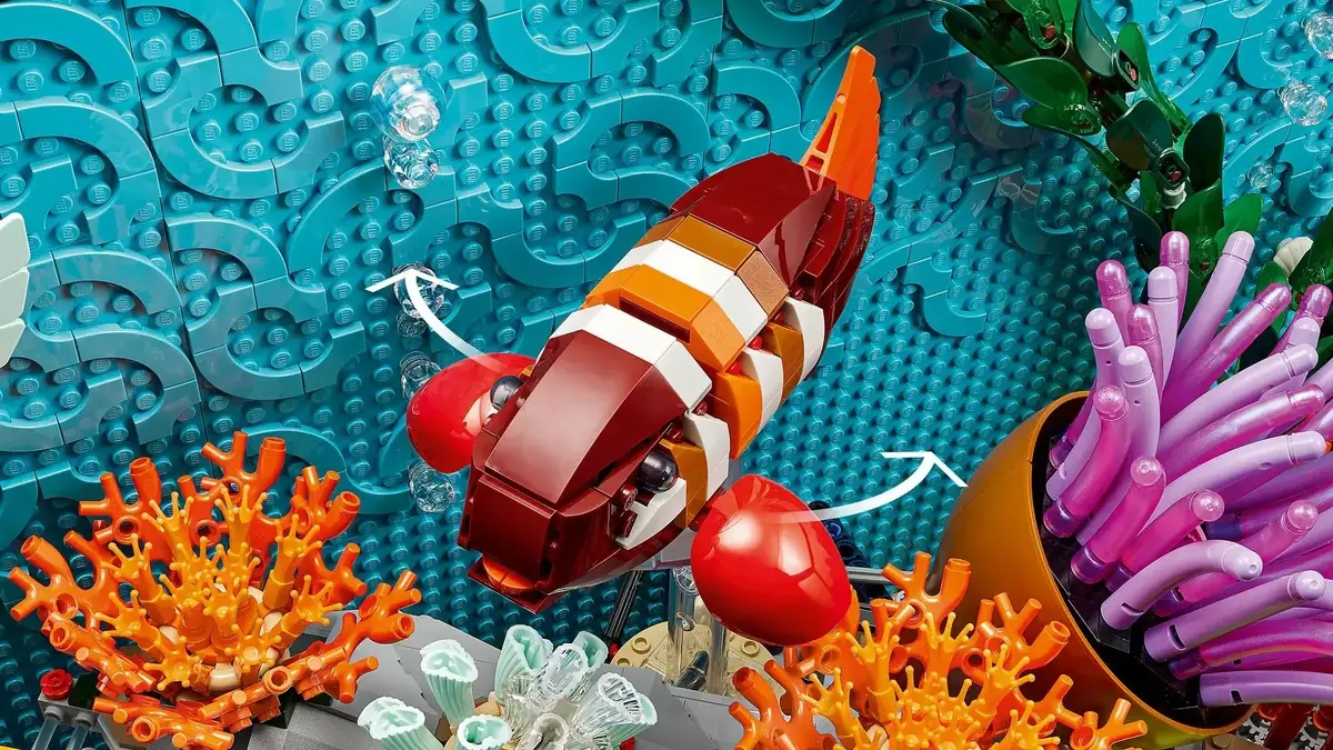 LEGO Icons 10366 Tropical Aquarium set Photo 7