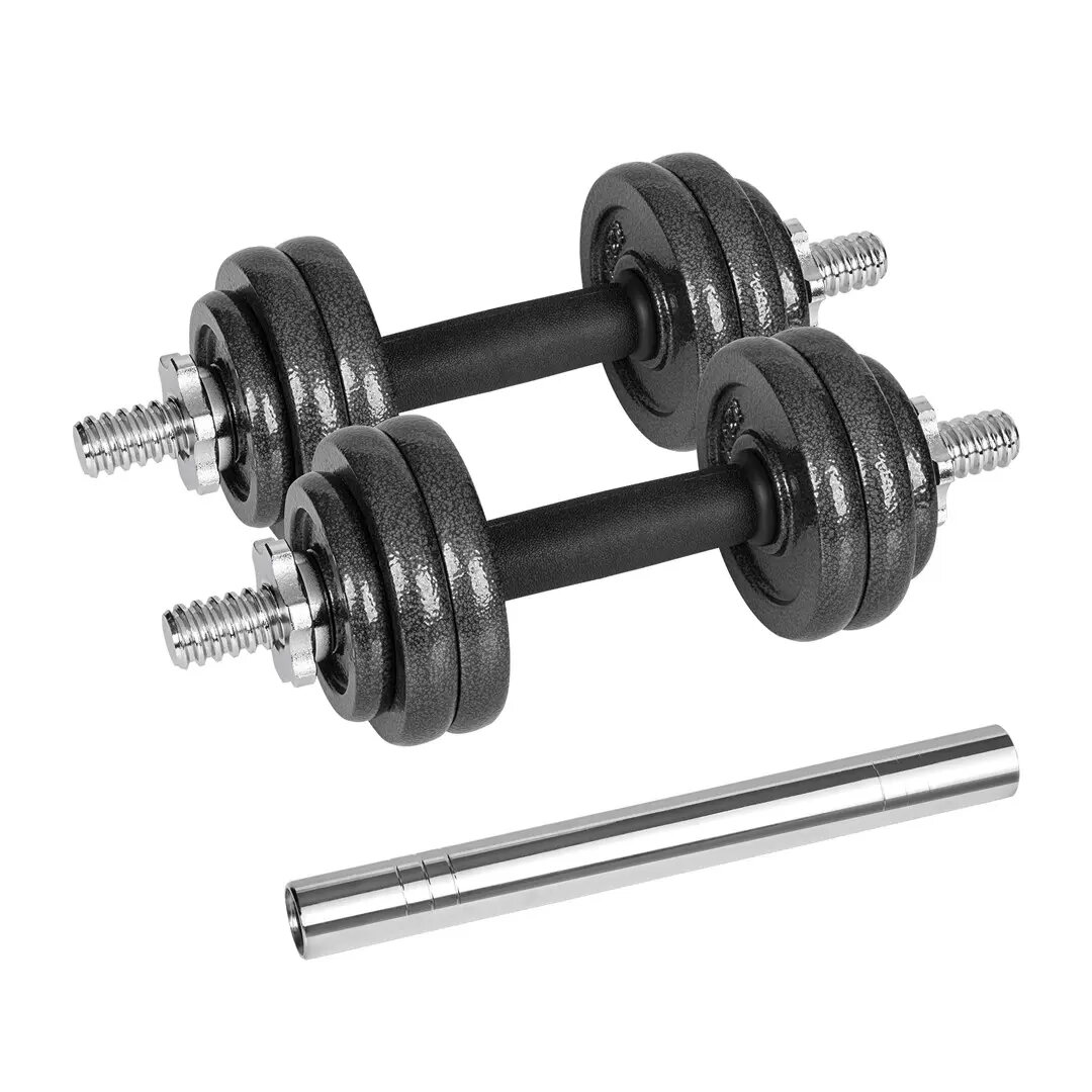Regulējamas hanteles kastē Rebel 15 kg