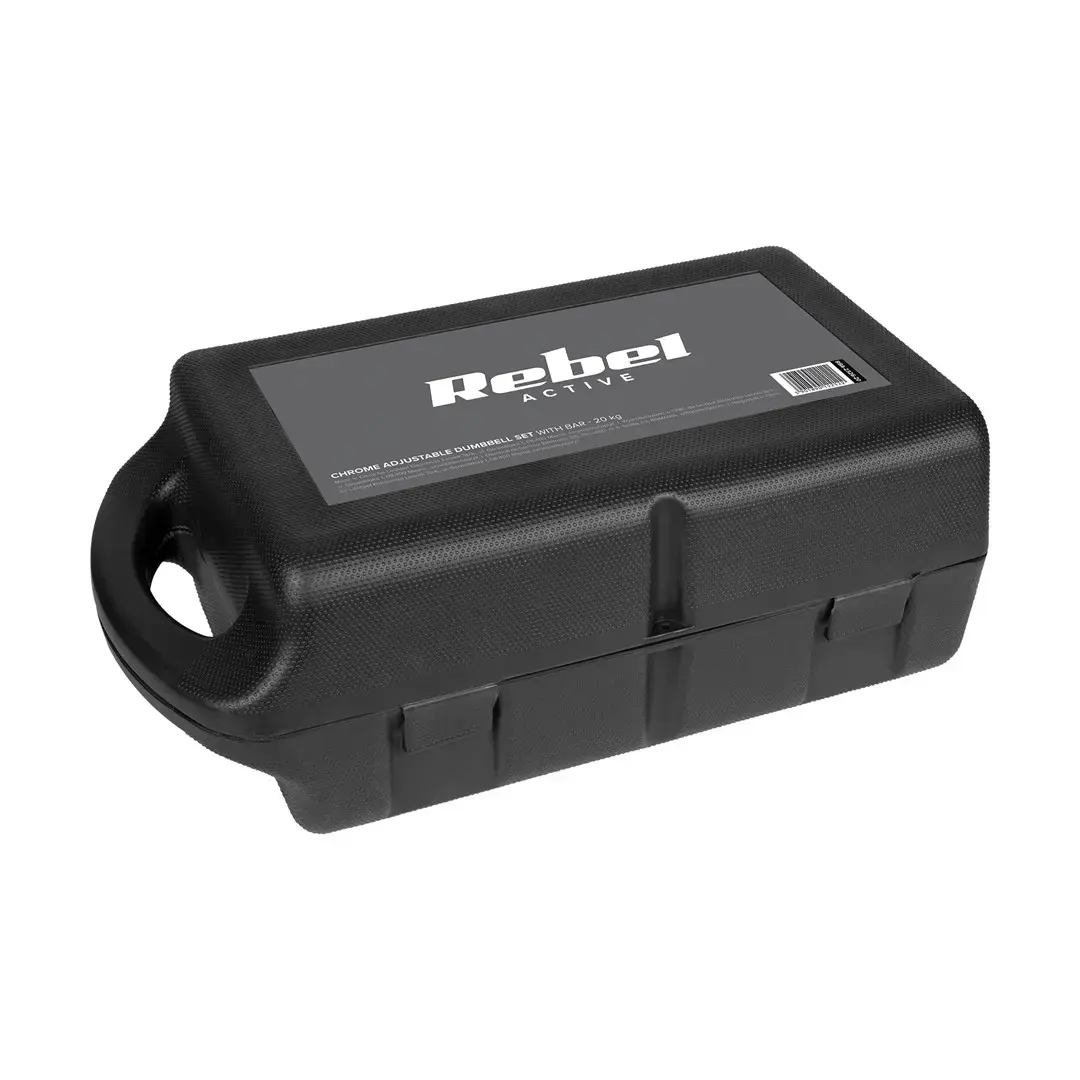 Rebel регулируемые гантели хром 20 кг Photo 6