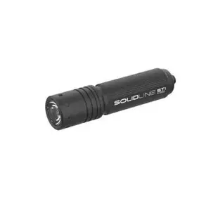 Hand flashlight Led Lenser 502207 — black, 100 lm, IP54, AAA, 35 m beam