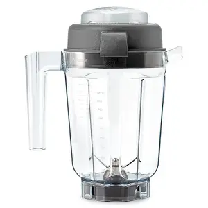 Blendiera trauks Vitamix VTX DRY 90 — kopolieters, augstums 249 mm, 0,9 kg, pelēks/caurspīdīgs