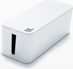 Cable management box BlueLounge CableBox white — enclosure for power strips and cables