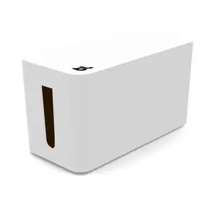 Короб для кабелей BlueLounge CableBox Mini с 4 сетевыми розетками, белый, пластик, 240×120×130 мм