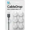 BlueLounge CableDrop skava balta 2.3 mm 6 gab Photo 2