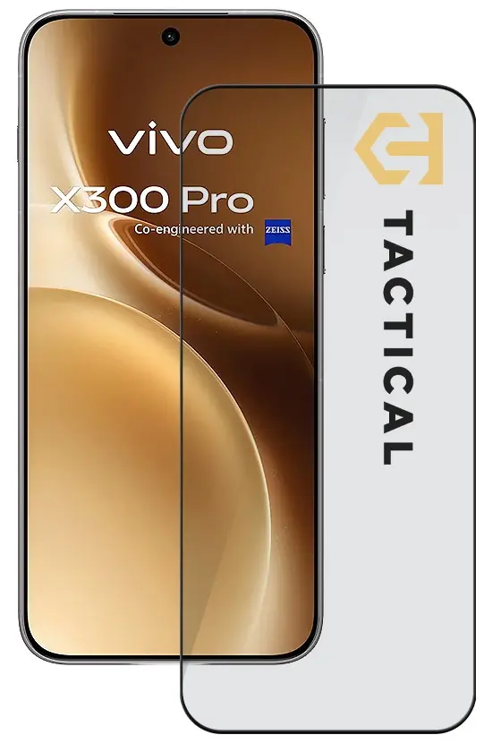 Tactical 5D aizsargstikliņš Vivo X300 Pro