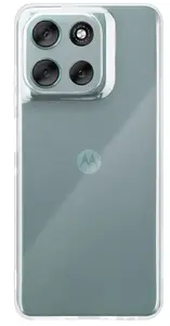 Protective TPU Case Tactical for Motorola Moto G56 — Transparent
