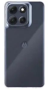 Tactical TPU Case for Motorola Moto G86 Transparent protective phone cover