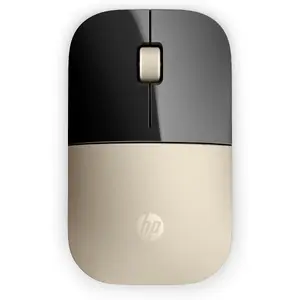 Беспроводная мышь KINGSTON HP Z3700 Gold — амбидекстр., оптика 1200 DPI, RF, 3 кнопки, на батарейках