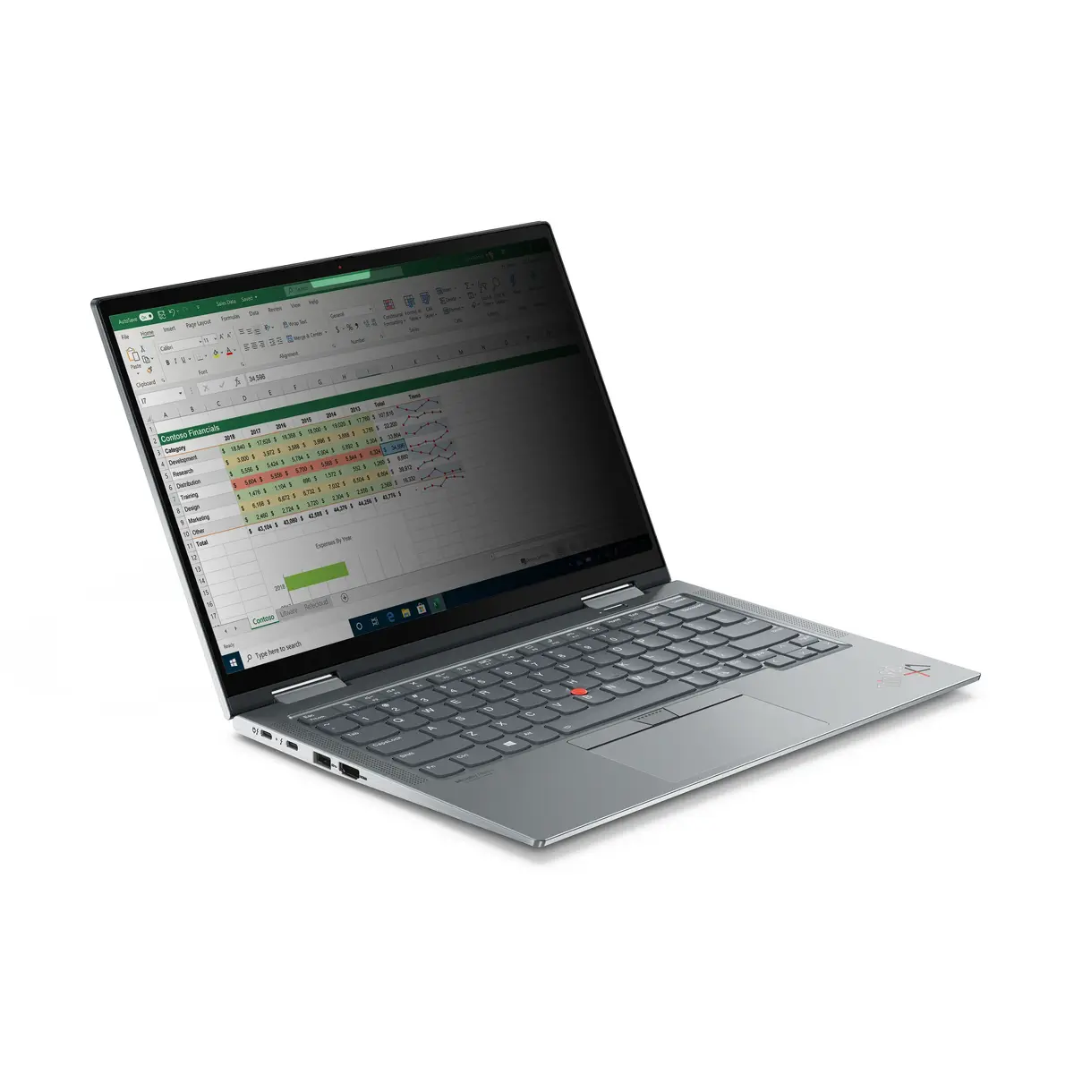 Lenovo 4XJ1U03943 безрамочный фильтр приватности для 14" Photo 2