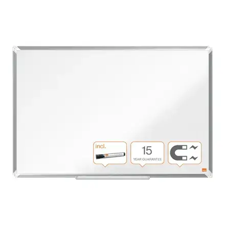 NOBO Premium Plus magnetic whiteboard 900x600 mm Photo 4