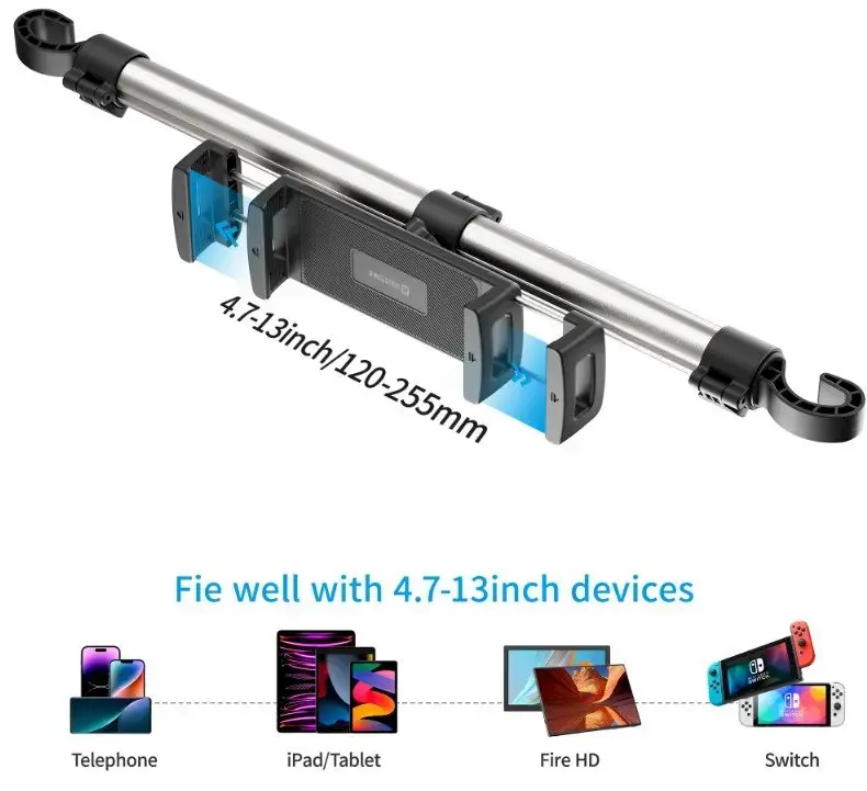 Automašīnas planšetes turētājs SWISSTEN S-GRIP T2-MOP Photo 3