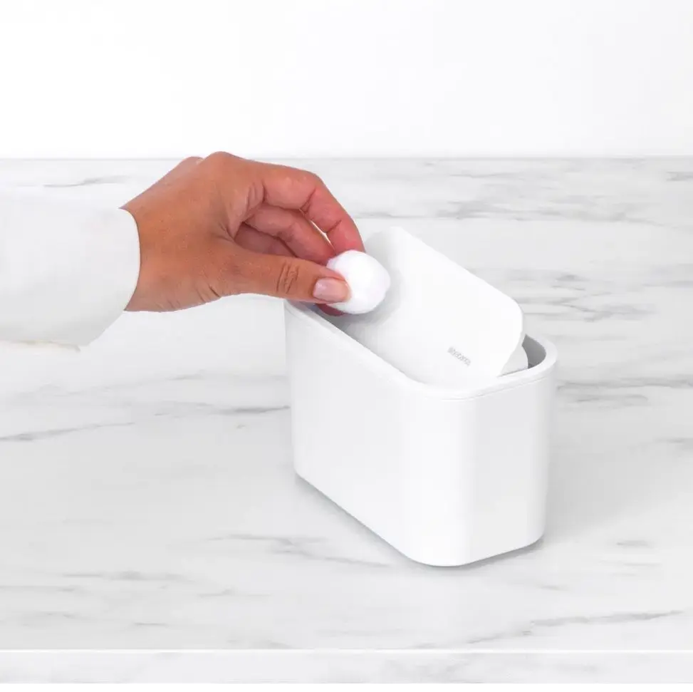 BRABANTIA MindSet Round White atkritumu tvertne Photo 2