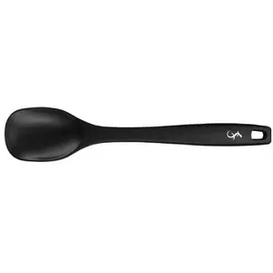 Cooking Spoon 27 cm Lurch SMART TOOL, black silicone, nylon core, heat resistant -40°C to 240°C
