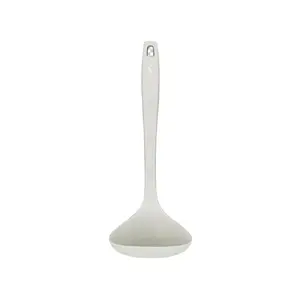 Soup/Serving Ladle Lurch SMART TOOL KAUSS 28 cm, light grey, platinum silicone with nylon handle