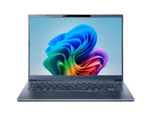Acer Aspire 14 AI A14-11M-X0Q0 Laptop, 14" WUXGA, Snapdragon X1-26-100, 32GB RAM, 1TB SSD, Windows 11 Home, Blue