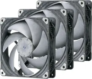 PHANTEKS T30 PWM 140mm case fan 3-pack, model PH-F140T30_BG_3P, black, PWM control